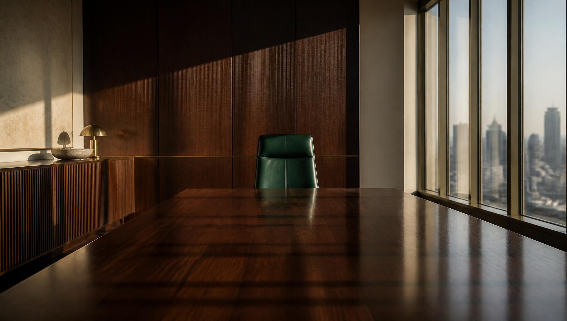 The seat waiting to be filled